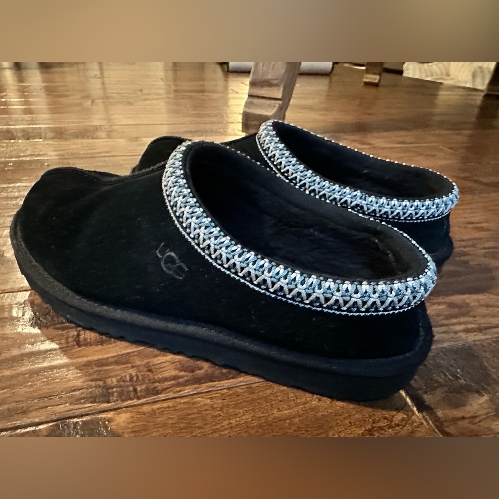 UGG Youth Tasman II Black Slippers - Picture 3 of 5